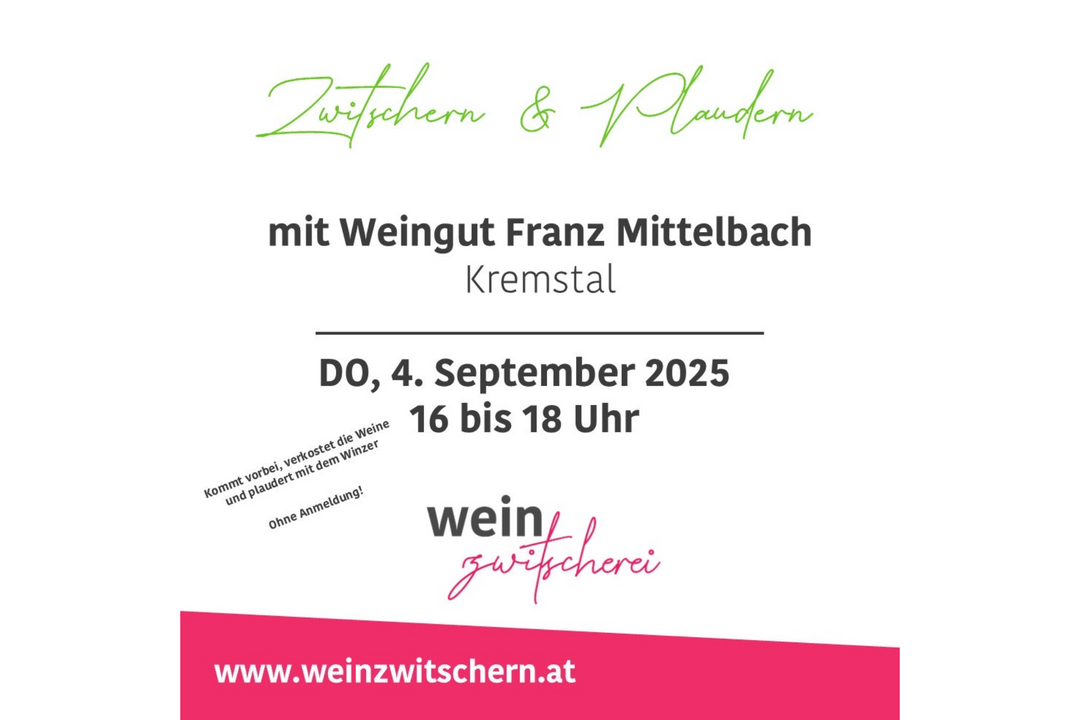 Zu Gast in der Weinzwitscherei