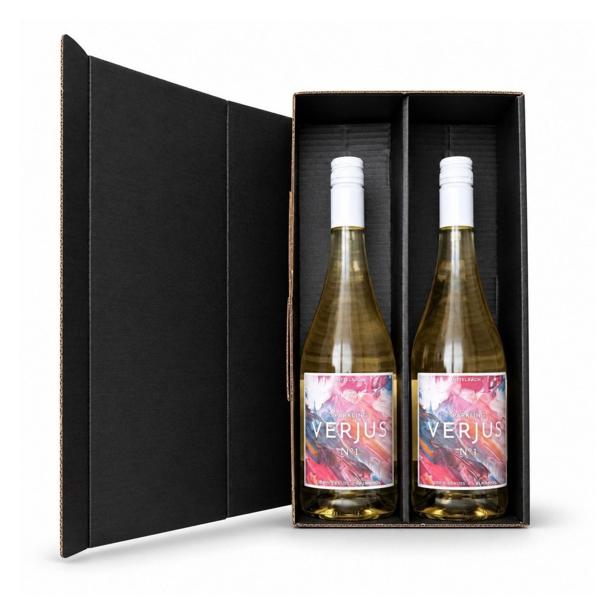 Verjus Sparkling 0,0 - 2er Geschenkpaket - Weingut Mittelbach