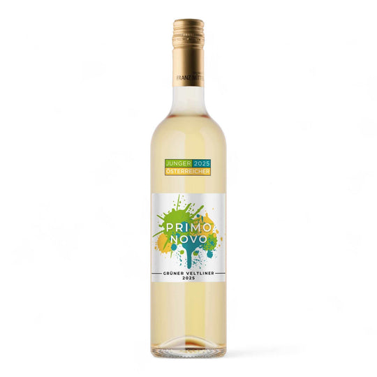 Jungwein Grüner Veltliner PRIMO NOVO 2025 Flasche